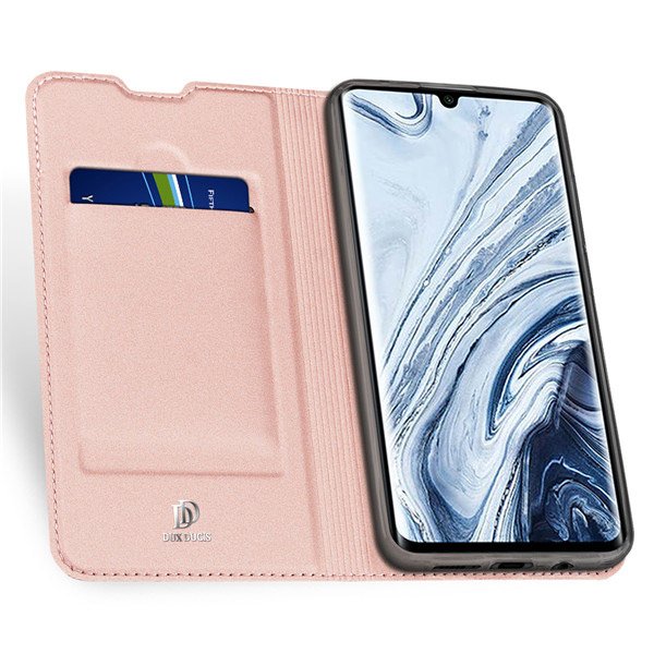 Pokrowiec etui book z podstawk DuxDucis SkinPro rowe Xiaomi Mi Note 10 Pro / 3