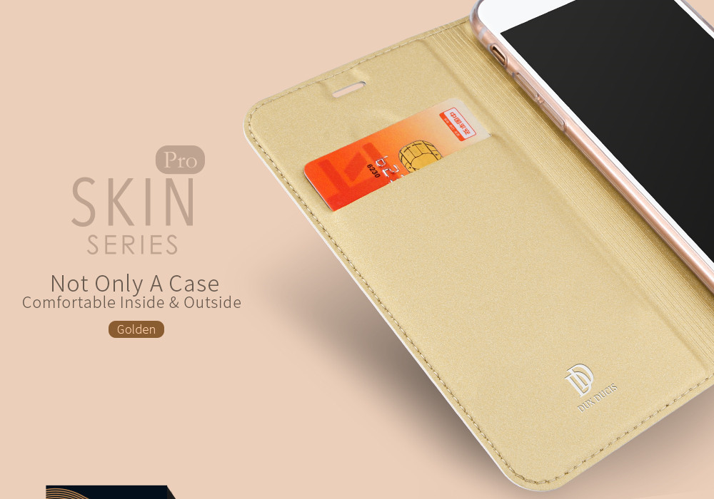 Pokrowiec etui book z podstawk DuxDucis SkinPro zote Xiaomi Redmi Note 12 Pro / 7