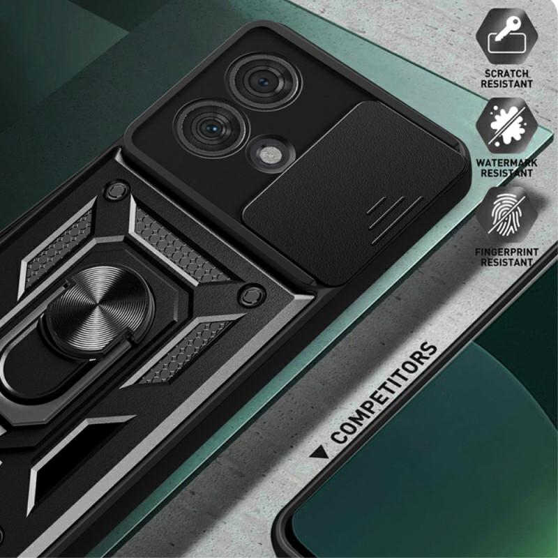 Pokrowiec Etui Camshield Case czarne Oppo A40 / 4
