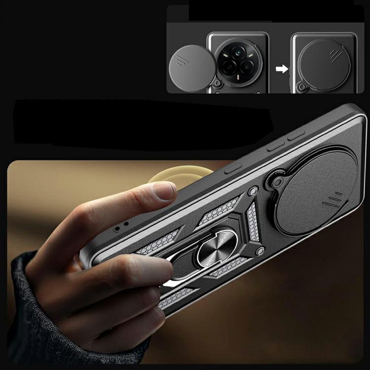 Pokrowiec Etui Camshield Case czarne Realme 14 Pro Plus 5G / 3