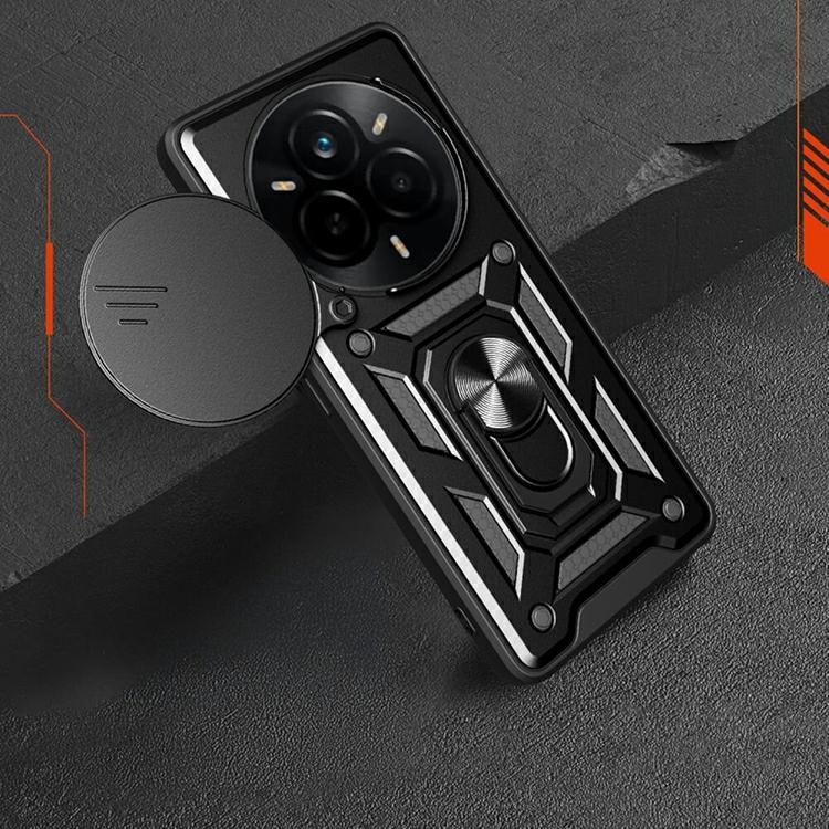 Pokrowiec Etui Camshield Case czarne Realme 14 Pro Plus 5G / 4