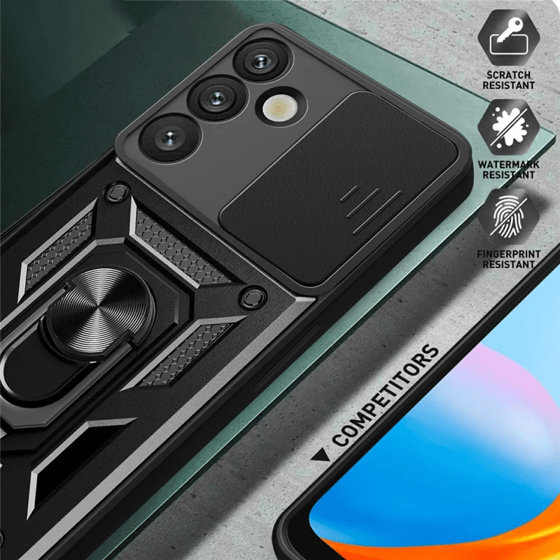 Pokrowiec Etui Camshield Case czarne SAMSUNG Galaxy S26 / 3