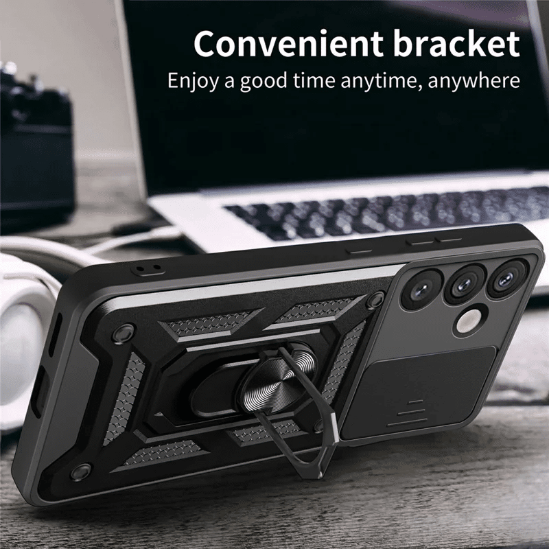 Pokrowiec Etui Camshield Case czarne SAMSUNG Galaxy S26 / 4