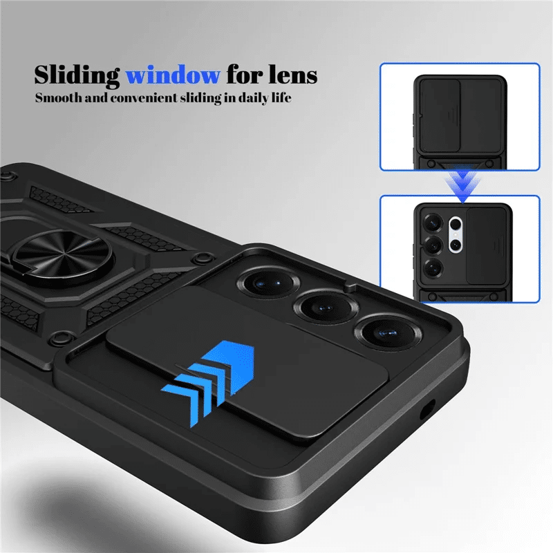 Pokrowiec Etui Camshield Case czarne SAMSUNG Galaxy S26 Ultra / 5 Pokrowiec Etui Camshield Case czarne SAMSUNG Galaxy S26 Ultra / 5