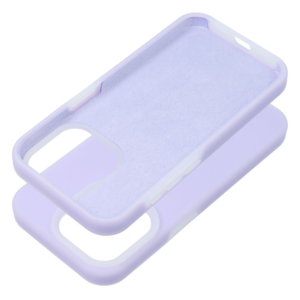 Pokrowiec etui Candy Part Case fioletowe APPLE iPhone 7 / 3