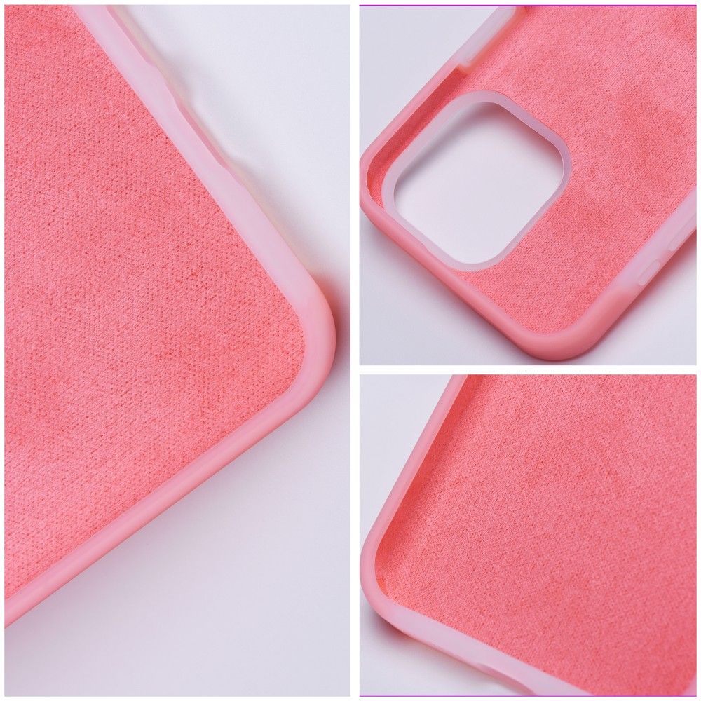 Pokrowiec etui Candy Part Case jasnoróżowe APPLE iPhone 15 Plus / 4