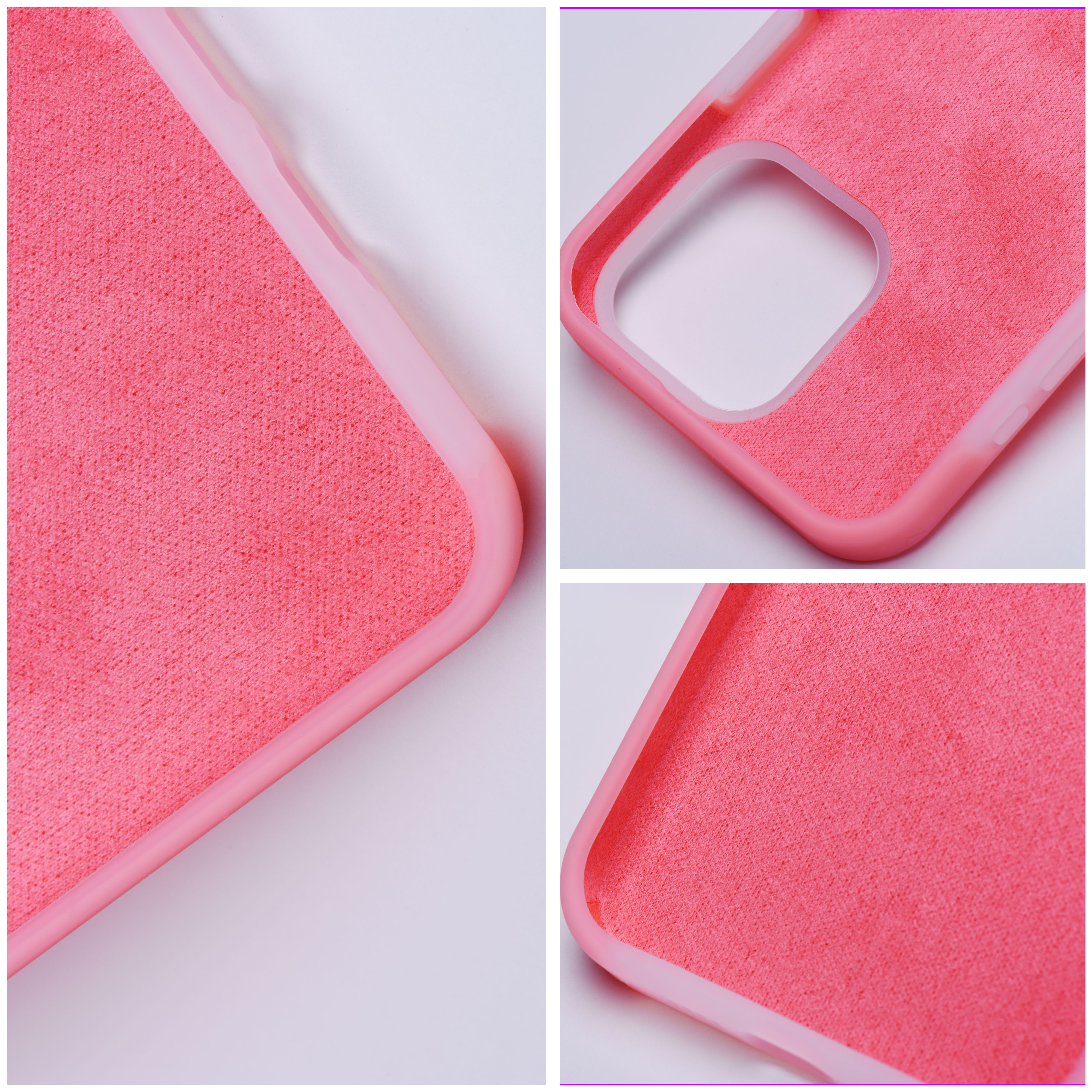Pokrowiec etui Candy Part Case jasnor�owe APPLE iPhone 16 / 7