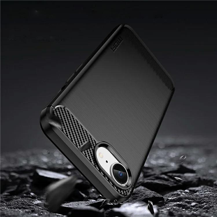 Pokrowiec Etui Carbon Pro czarne APPLE iPhone 16e / 3