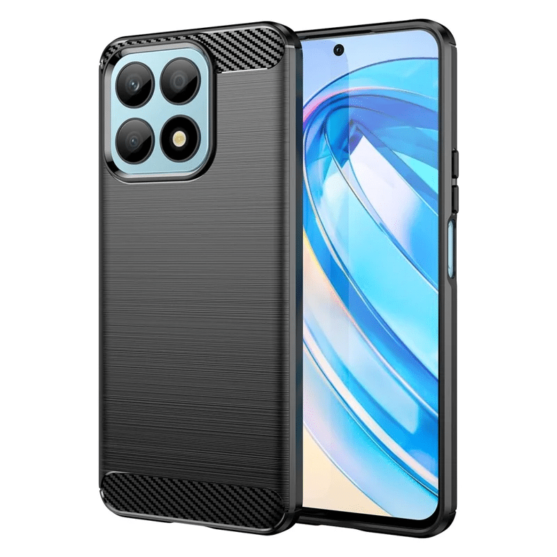 Pokrowiec Etui Carbon Pro czarne Honor X8a / 2