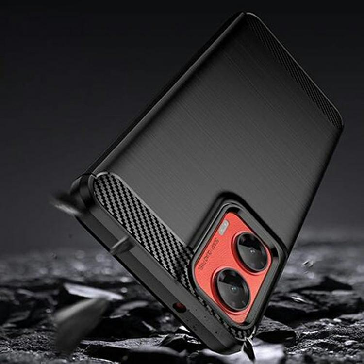 Pokrowiec Etui Carbon Pro czarne MOTOROLA Moto G05 / 3