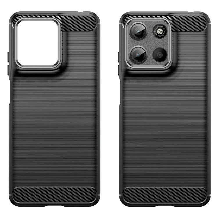 Pokrowiec Etui Carbon Pro czarne MOTOROLA Moto G15 / 3 Pokrowiec Etui Carbon Pro czarne MOTOROLA Moto G15 / 3