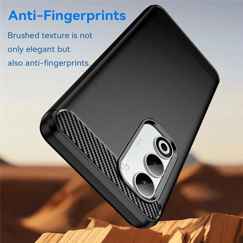 Pokrowiec Etui Carbon Pro czarne Oppo A5 5G / 3