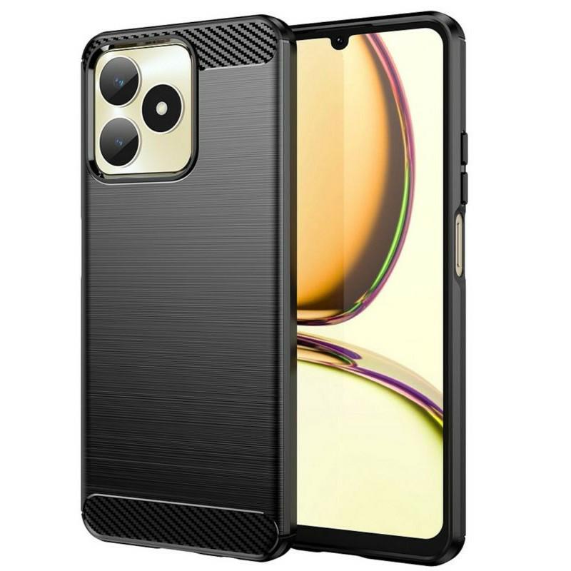Pokrowiec Etui Carbon Pro czarne Realme C51 / 2 Pokrowiec Etui Carbon Pro czarne Realme C51 / 2