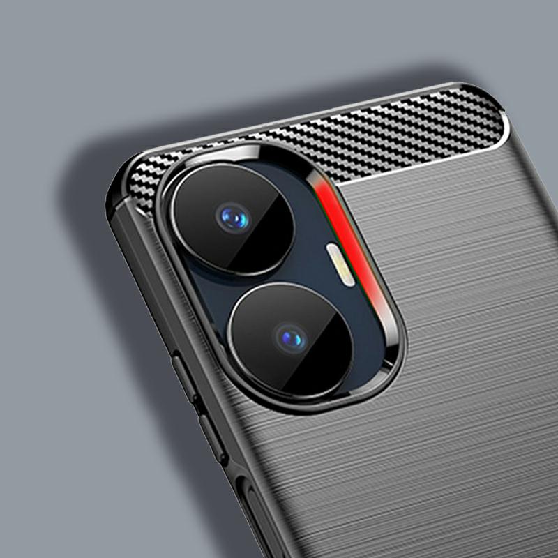 Pokrowiec Etui Carbon Pro czarne Realme C55 / 3