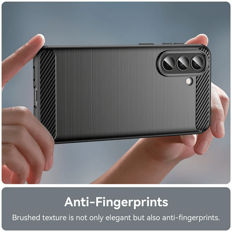 Pokrowiec Etui Carbon Pro czarne SAMSUNG Galaxy A57 5G / 5 Pokrowiec Etui Carbon Pro czarne SAMSUNG Galaxy A57 5G / 5