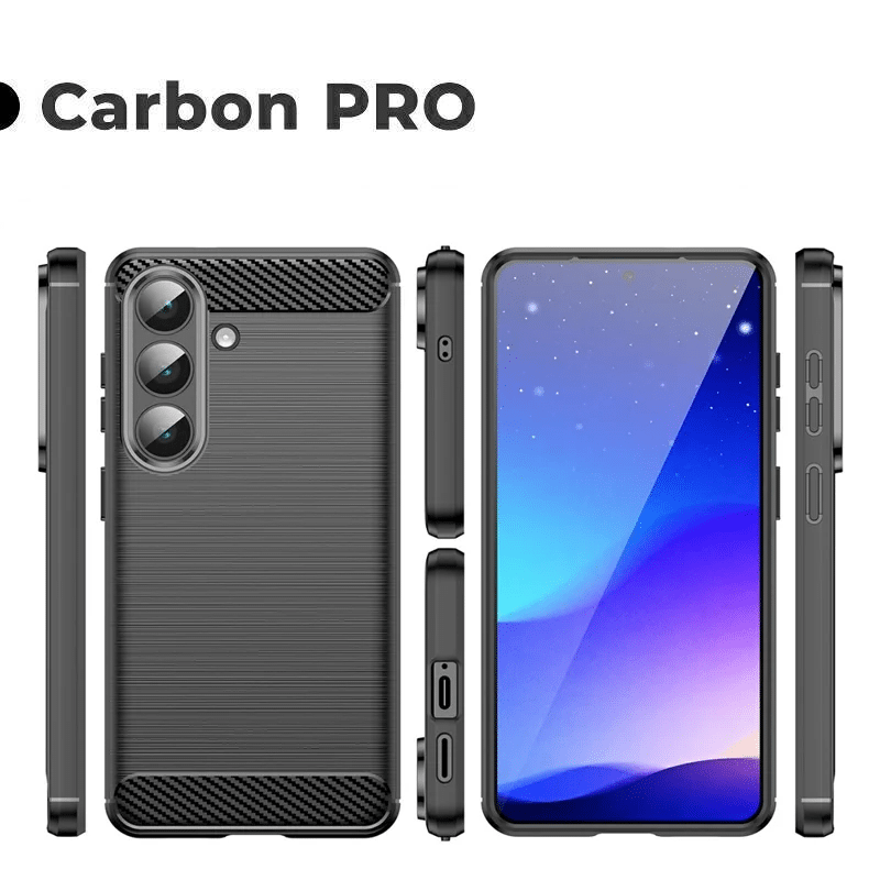 Pokrowiec Etui Carbon Pro czarne SAMSUNG Galaxy S26