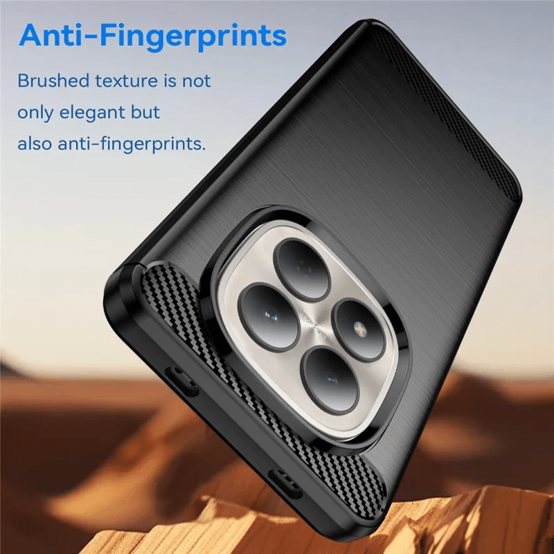 Pokrowiec Etui Carbon Pro czarne Xiaomi Redmi Note 15 Pro Plus 5G / 4