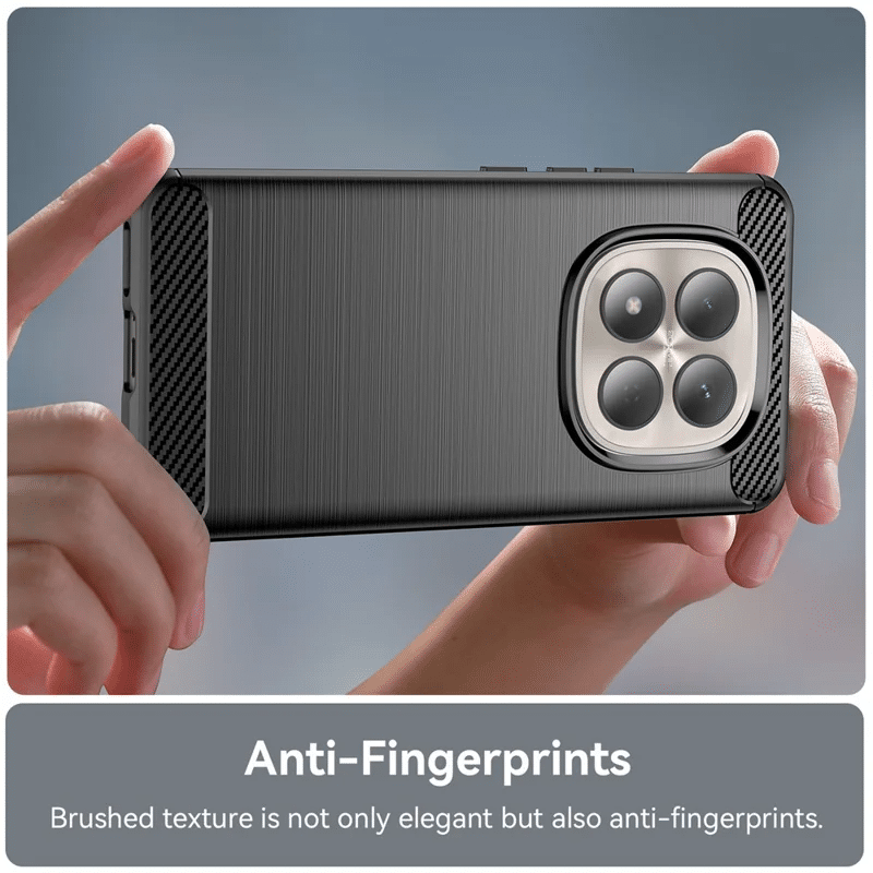 Pokrowiec Etui Carbon Pro czarne Xiaomi Redmi Note 15 Pro Plus 5G / 6