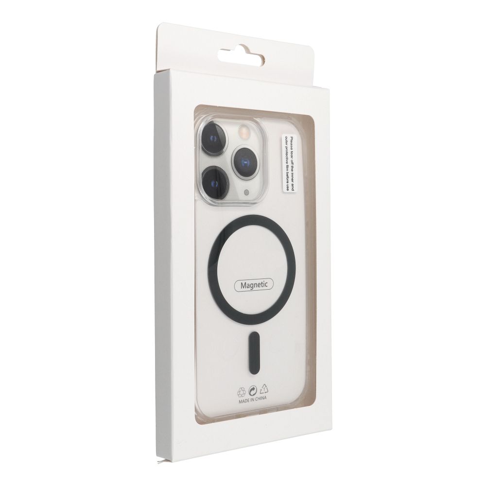 Pokrowiec Etui Drop Glue Colorful Ring Mag Cover MagSafe czarne SAMSUNG Galaxy S26 Ultra / 4