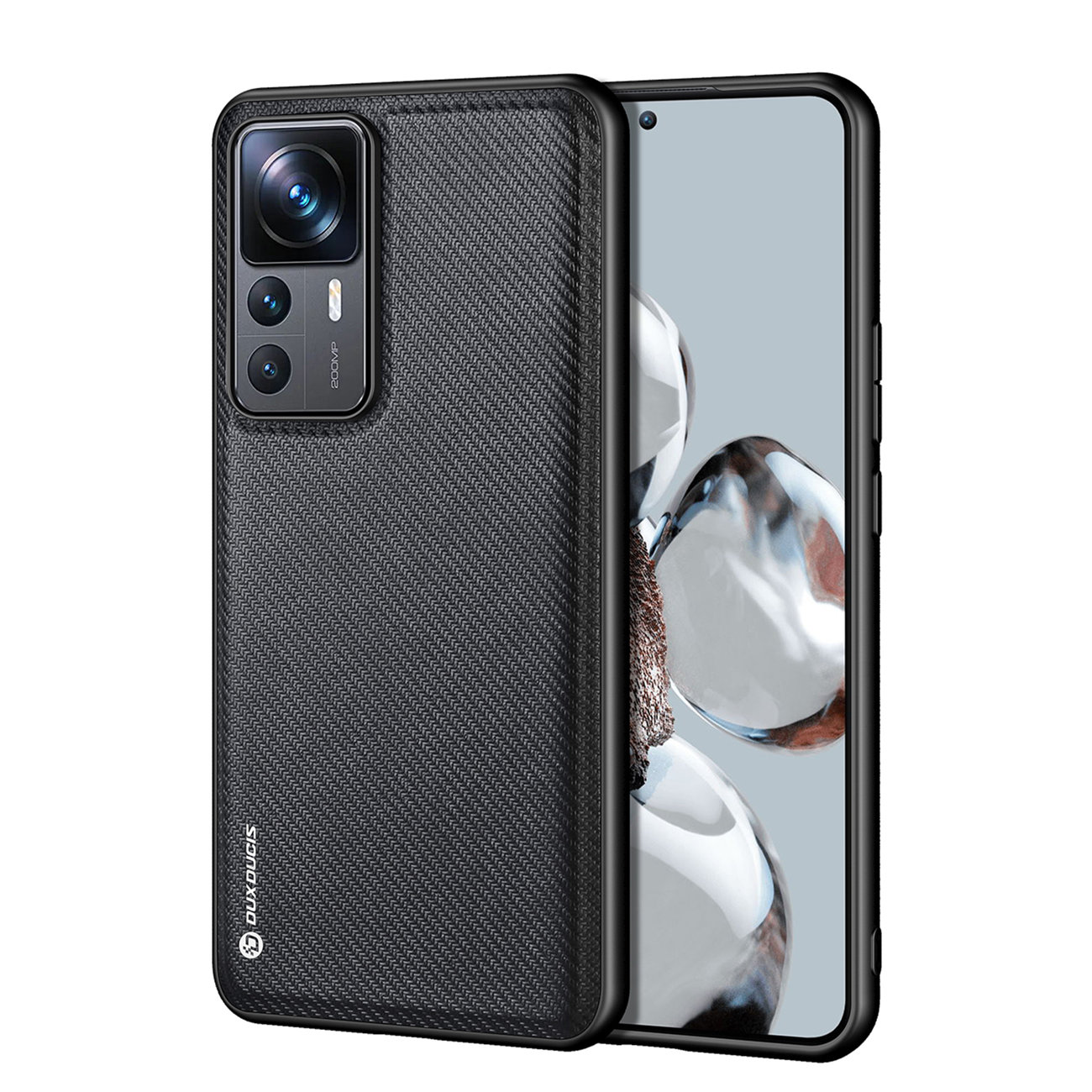 Pokrowiec etui Dux Ducis Fino czarne Xiaomi 12T Pro