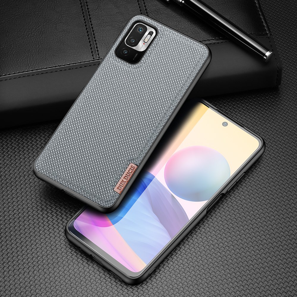 Pokrowiec etui Dux Ducis Fino niebieskie Xiaomi Redmi Note 10 5G / 3