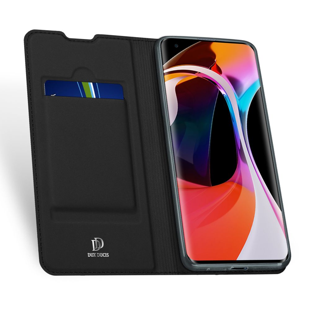 Pokrowiec etui book z podstawk DuxDucis SkinPro czarne Xiaomi Mi 10 / 7