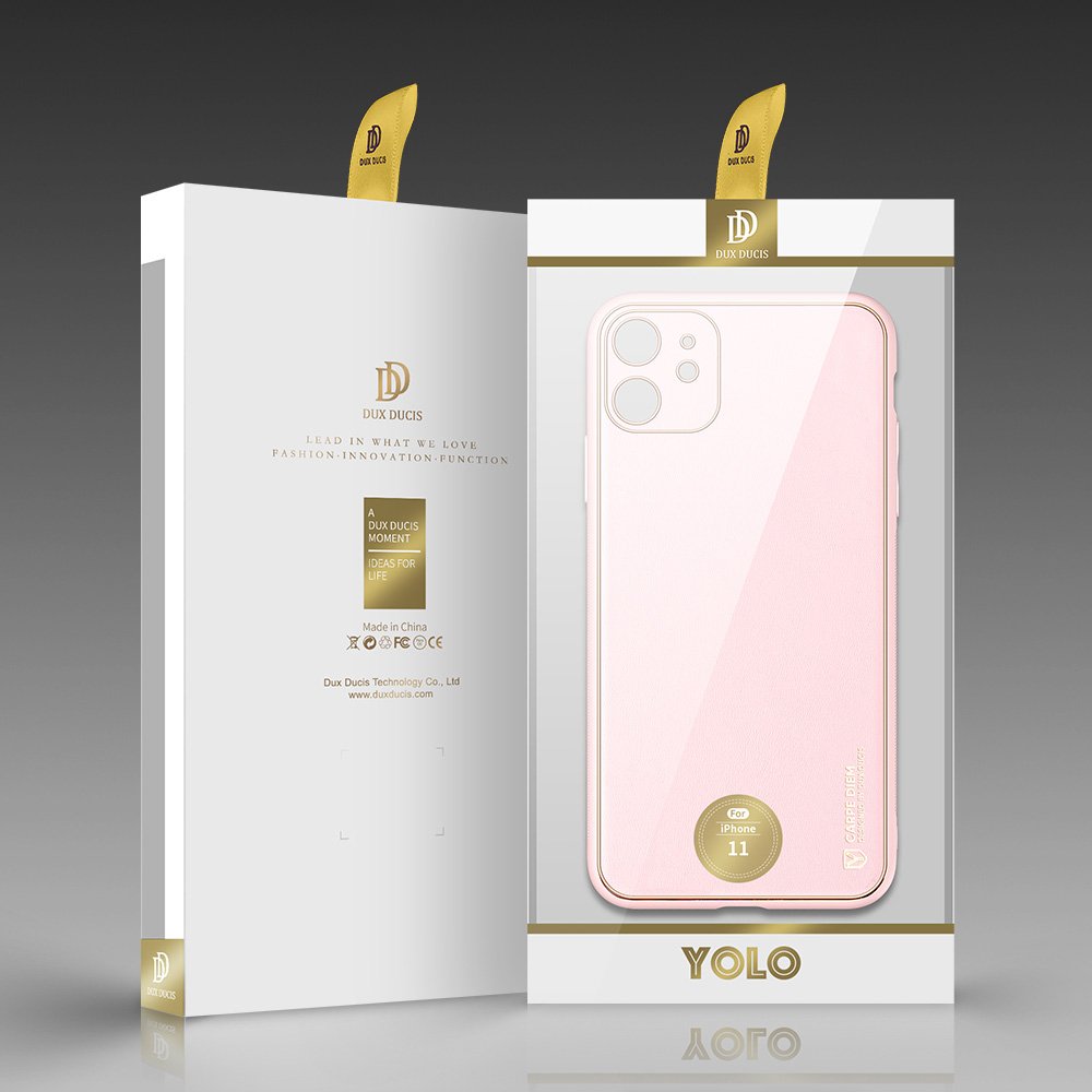 Pokrowiec etui DuxDucis Yolo rowe APPLE iPhone 12 Mini / 5