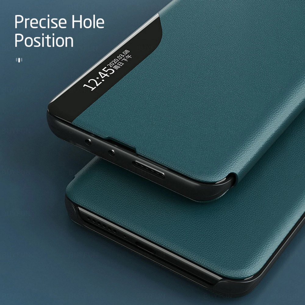 Pokrowiec etui Eco Leather View Case czarne SAMSUNG Galaxy A52s 5G / 4