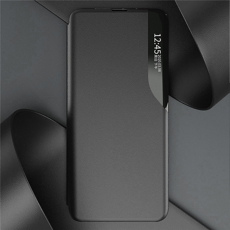 Pokrowiec etui Eco Leather View Case czarne Xiaomi 12 Pro / 4