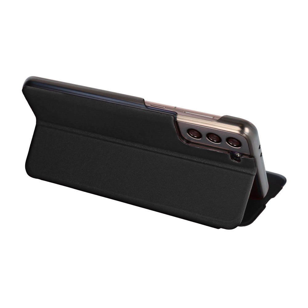 Pokrowiec etui Eco Leather View Case czarne Xiaomi POCO M4 Pro 5G / 2