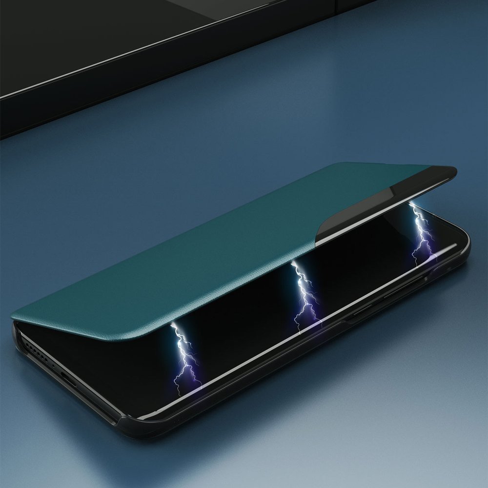 Pokrowiec etui Eco Leather View Case czarne Xiaomi Redmi 9T / 10