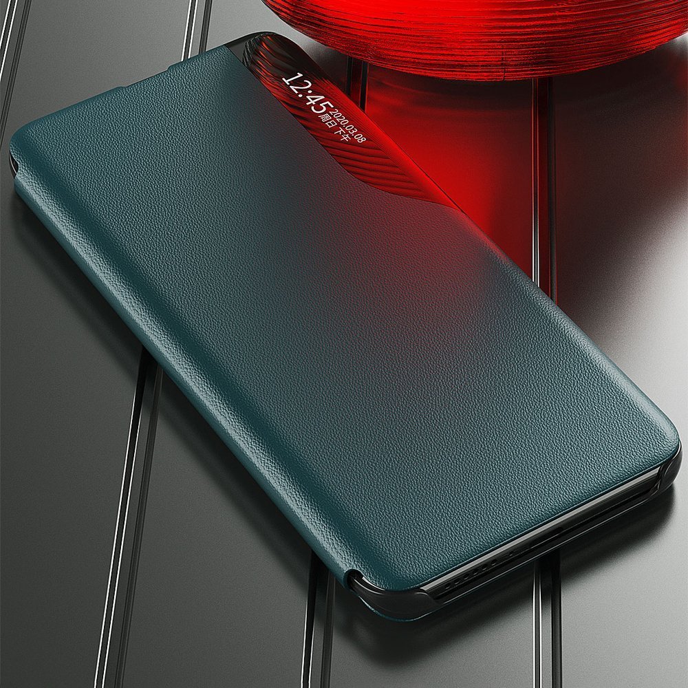 Pokrowiec etui Eco Leather View Case czarne Xiaomi Redmi K40 / 10