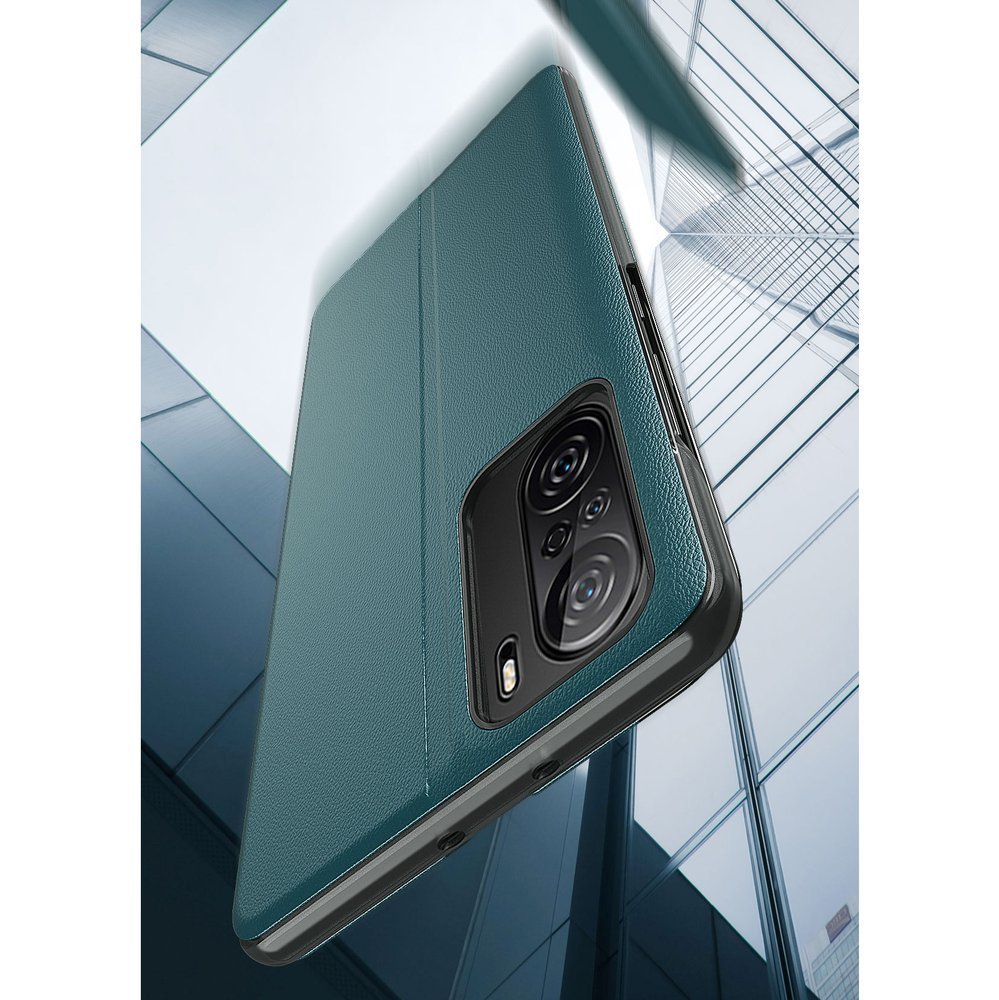 Pokrowiec etui Eco Leather View Case czarne Xiaomi Redmi K40 Pro / 4
