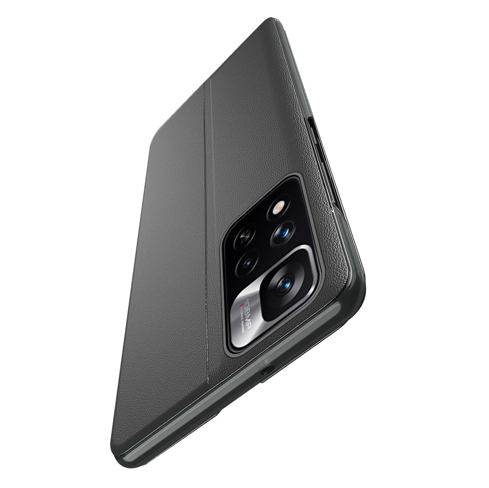 Pokrowiec etui Eco Leather View Case czarne Xiaomi Redmi Note 11 Pro+ 5G / 4
