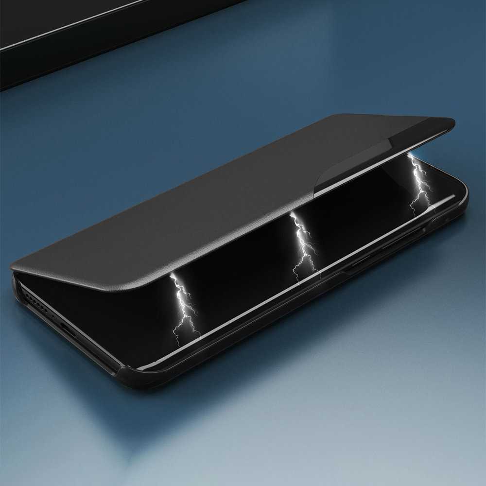 Pokrowiec etui Eco Leather View Case czarne Xiaomi Redmi Note 11 Pro+ 5G / 9