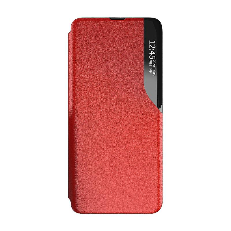 Pokrowiec etui Eco Leather View Case czerwone APPLE iPhone 12 Mini / 2