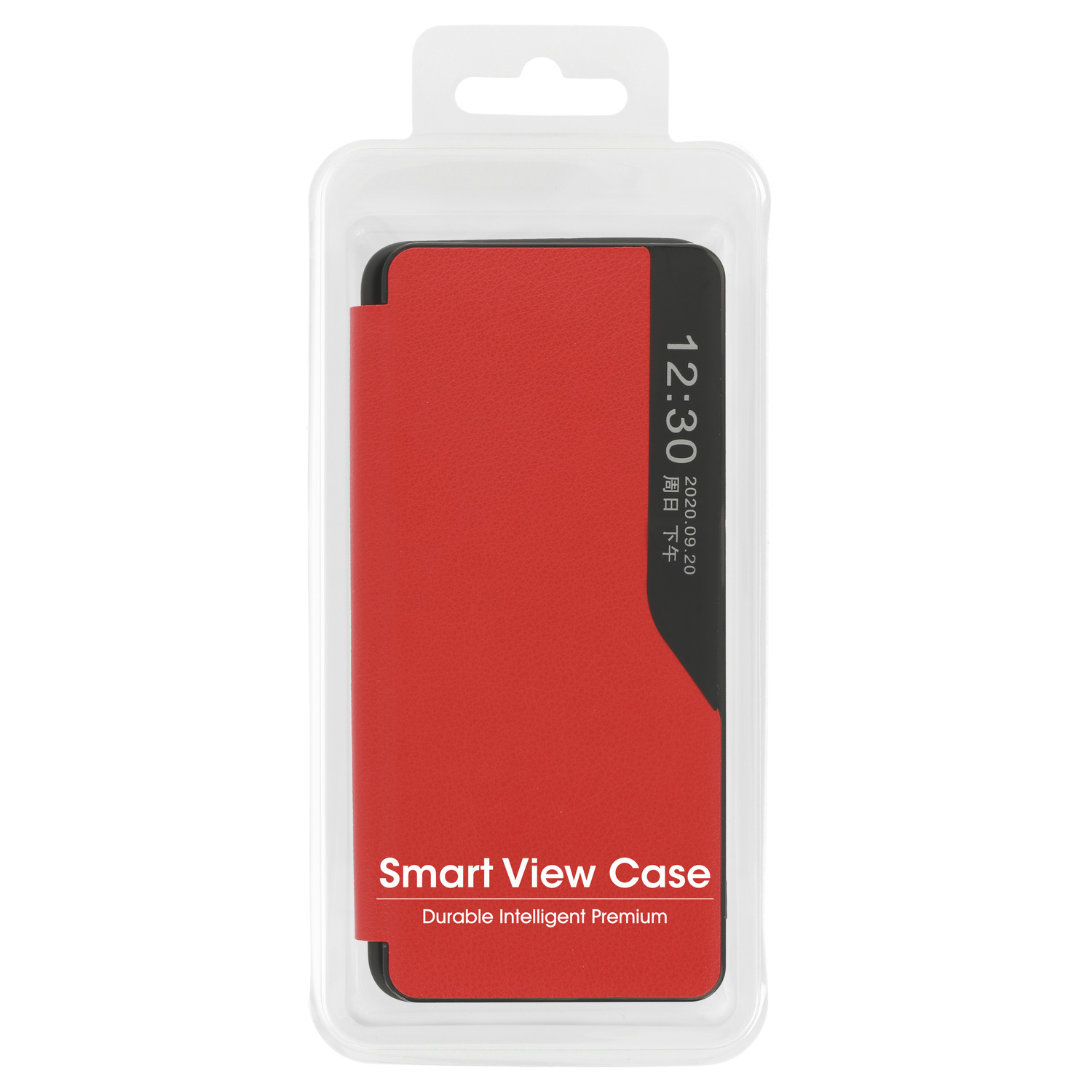 Pokrowiec etui Eco Leather View Case czerwone Xiaomi Redmi 9 / 6