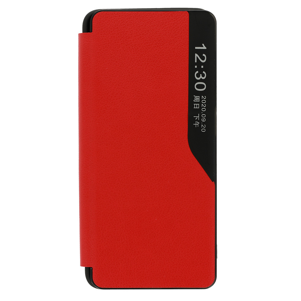 Pokrowiec etui Eco Leather View Case czerwone Xiaomi Redmi 9 / 7