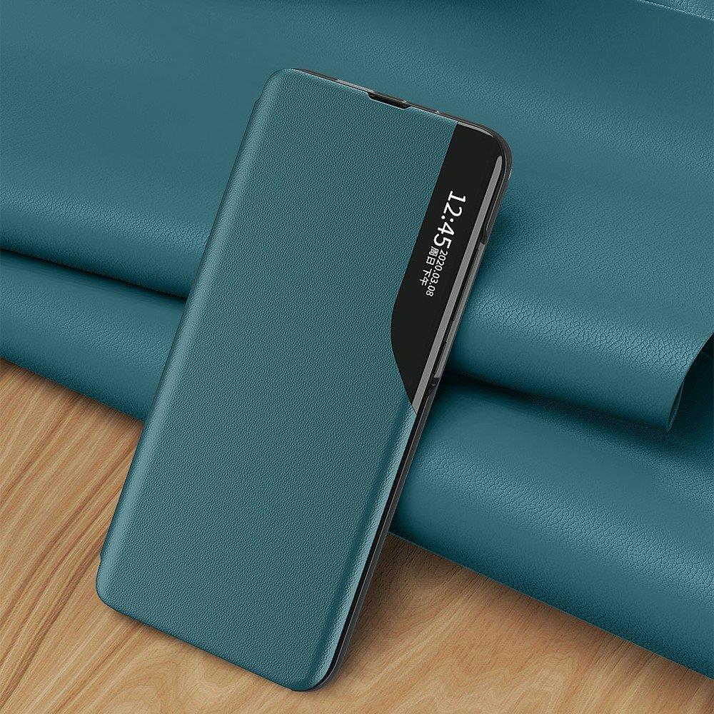 Pokrowiec etui Eco Leather View Case granatowe SAMSUNG Galaxy Note 20 / 8