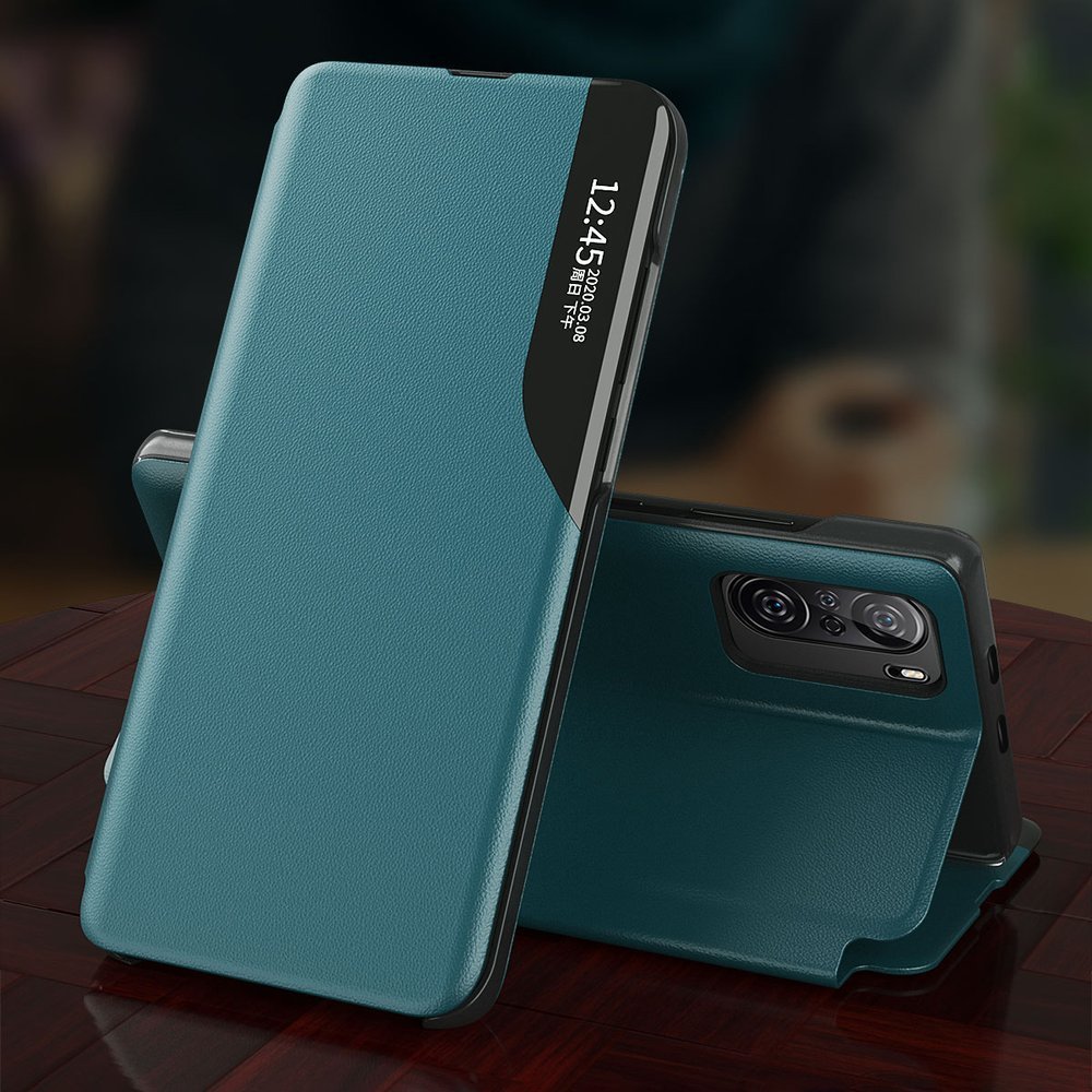 Pokrowiec etui Eco Leather View Case pomaraczowe Xiaomi Redmi K40 / 6