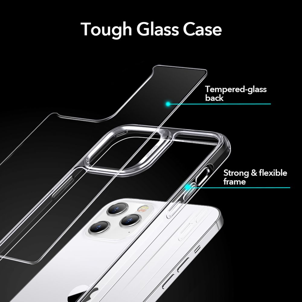 Pokrowiec etui ESR Ice Shield Przeroczyste APPLE iPhone 12 Pro Max / 2
