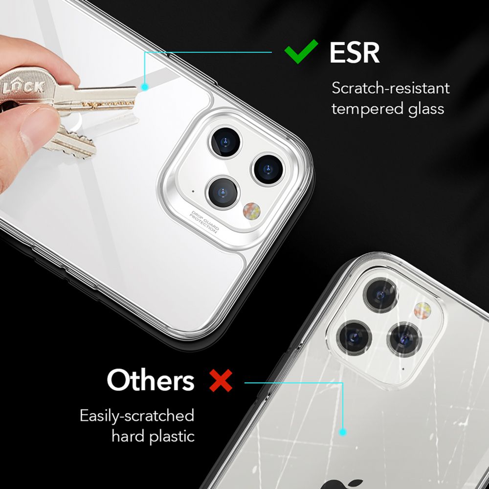 Pokrowiec etui ESR Ice Shield Przeroczyste APPLE iPhone 12 Pro Max / 5