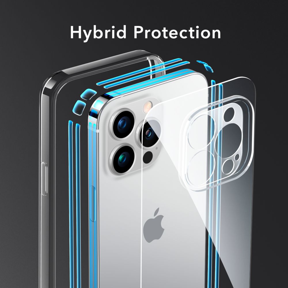 Pokrowiec etui ESR Ice Shield przeroczyste APPLE iPhone 14 Pro / 4