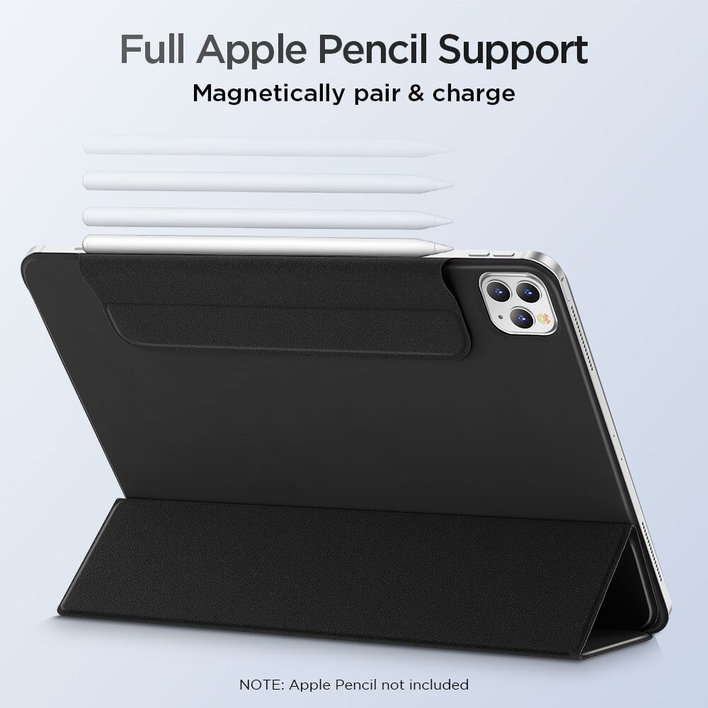 Pokrowiec etui Esr Rebound Magnetic Czarne APPLE iPad Pro 12.9cala / 3