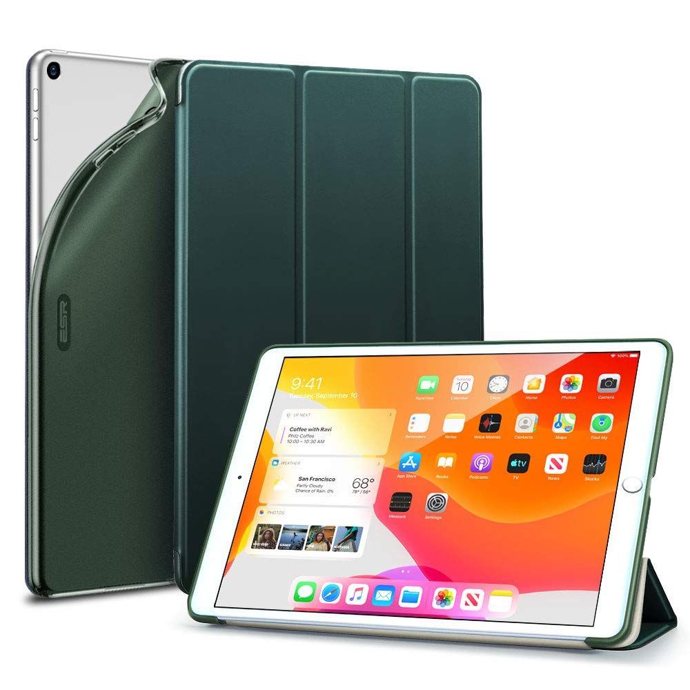 Pokrowiec etui Esr Rebound Pine Zielone APPLE iPad 7 10.2
