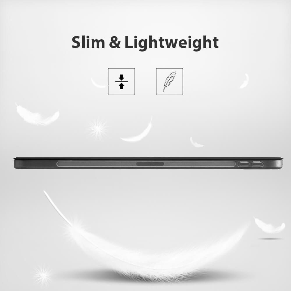 Pokrowiec etui Esr Rebound Slim Jelly Czarne APPLE iPad Pro 11 2020 / 8
