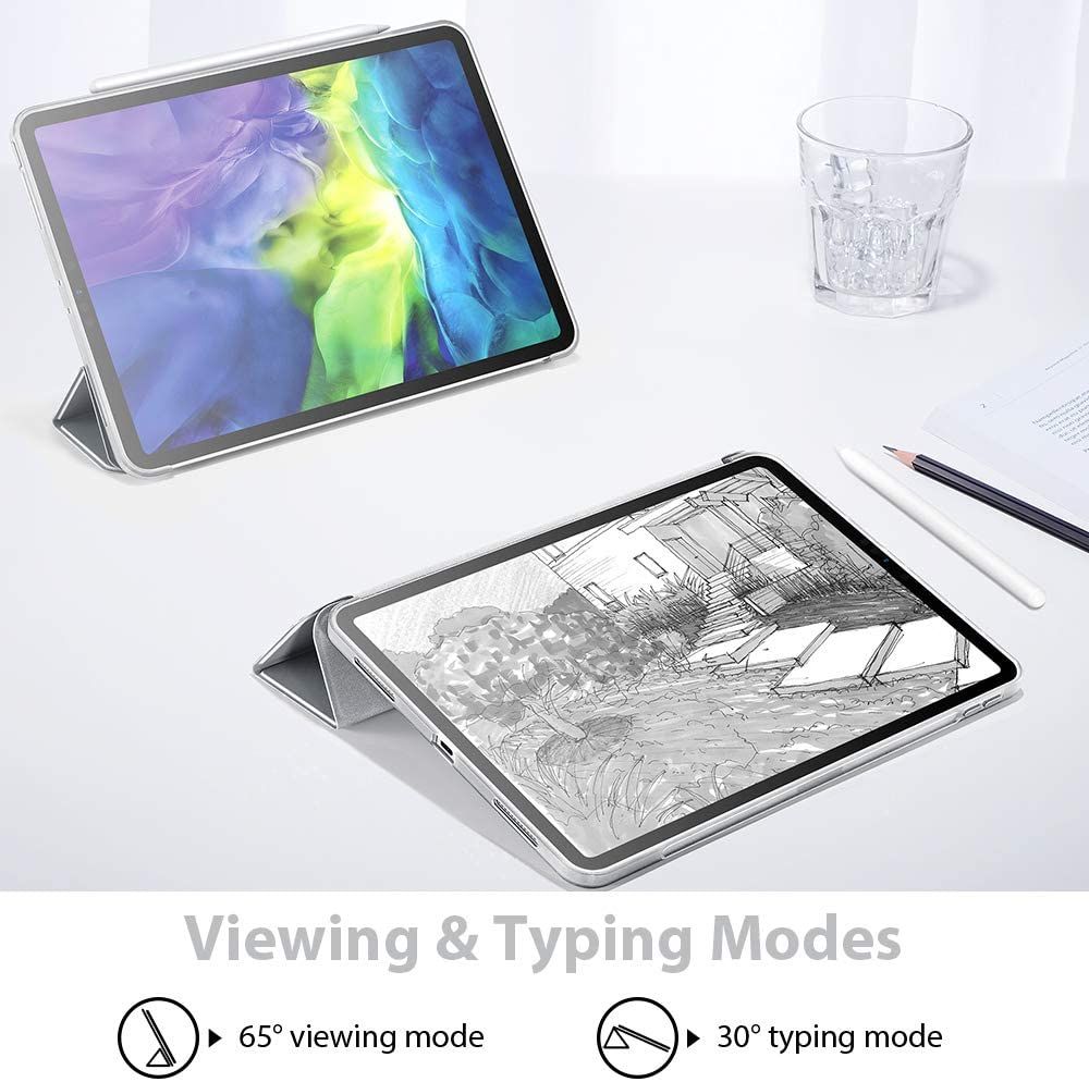 Pokrowiec etui Esr Rebound Slim Silver Grey APPLE iPad Pro 11 2020 / 4
