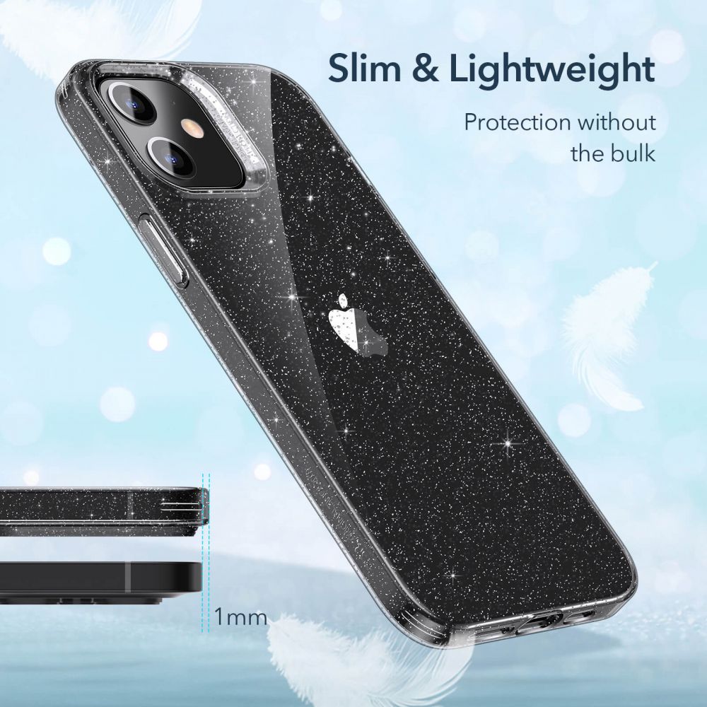 Pokrowiec etui Esr Shimmer Przeroczyste APPLE iPhone 12 Pro Max / 5
