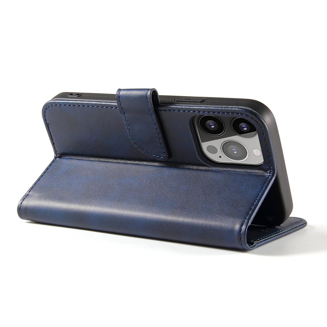 Pokrowiec etui z klapk na magnes Fancy Magnet niebieskie APPLE iPhone 15 Pro / 2