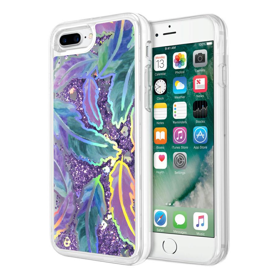 Pokrowiec etui z pynem Glitter​ Case Kolorowe Licie APPLE iPhone 11 Pro Max / 2